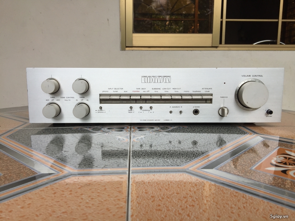 ampli luxman L5, cs 170w - 1