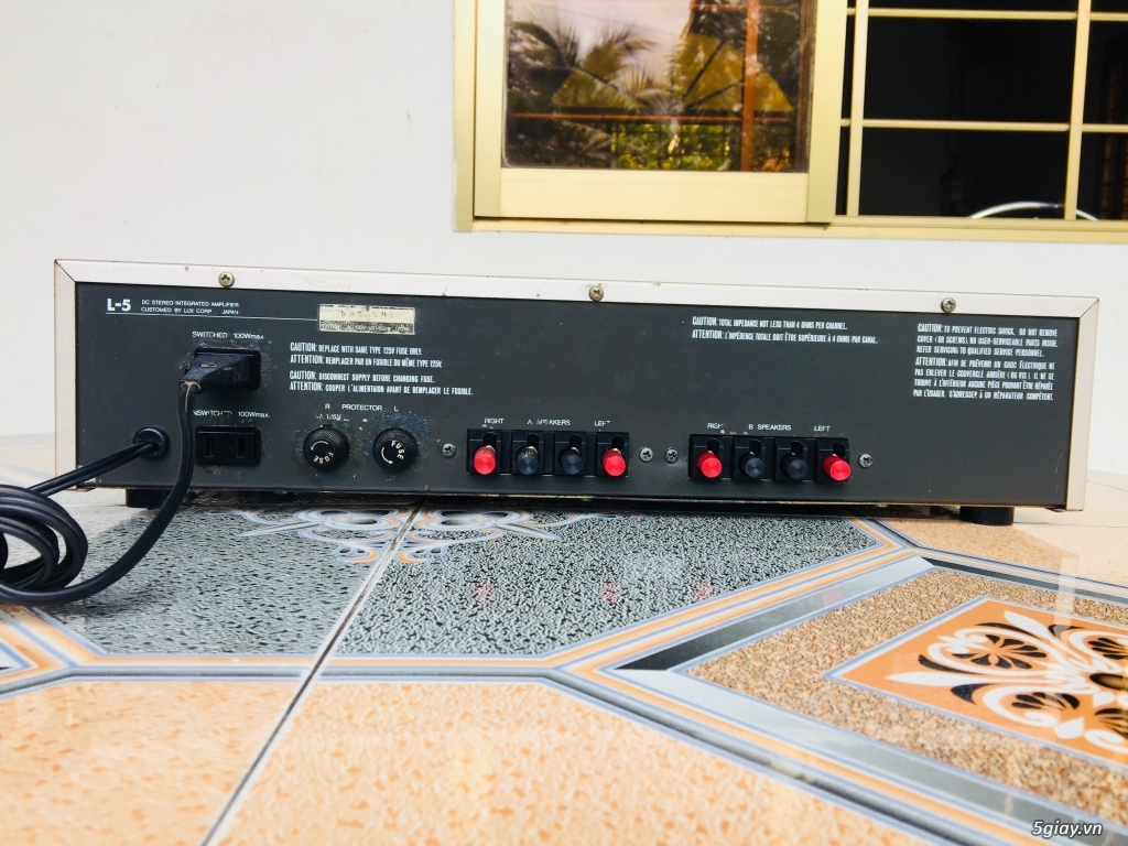 ampli luxman L5, cs 170w - 2