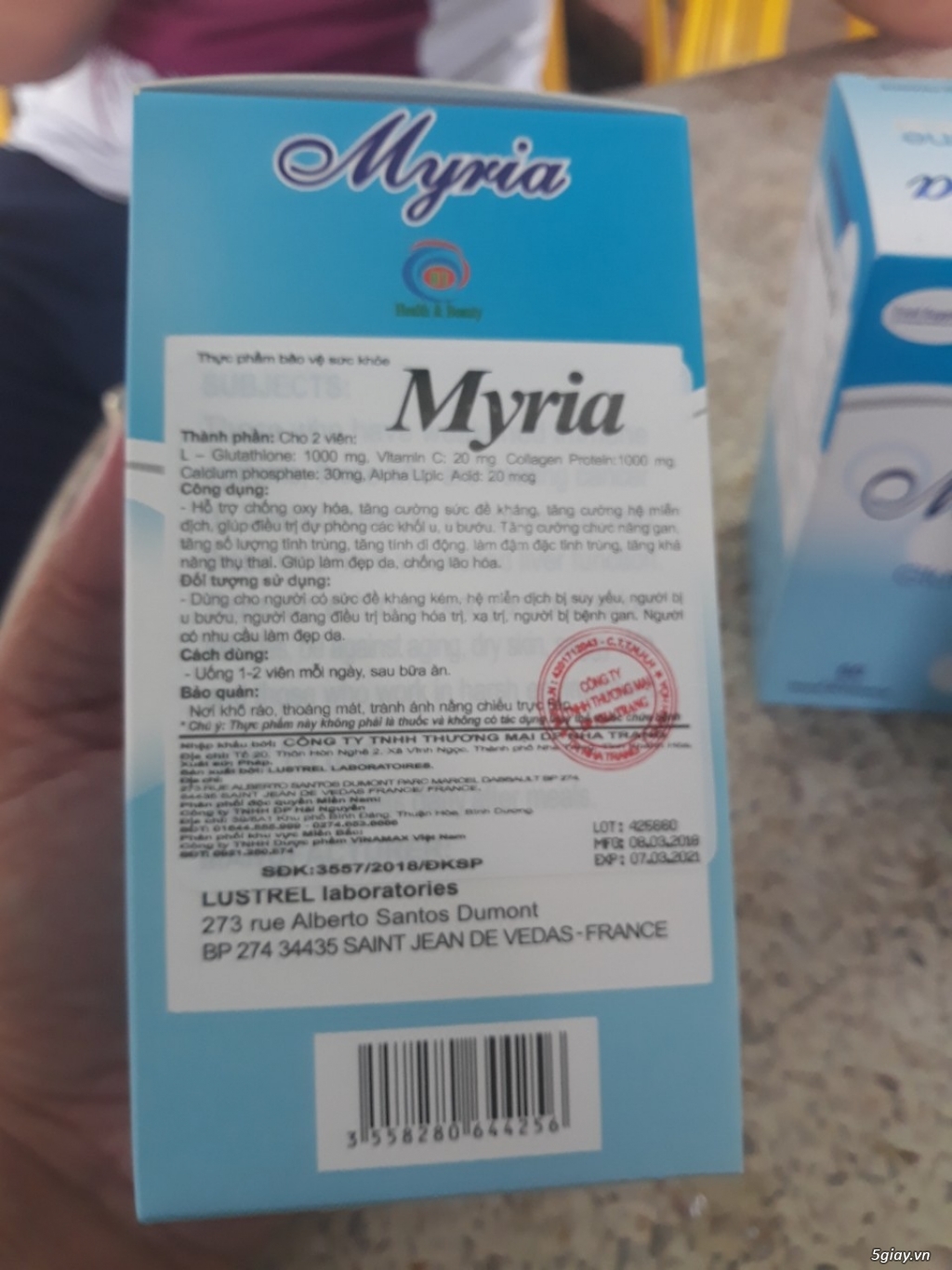 Thuốc Myria chính hãng nhập khẩu từ Pháp - 1