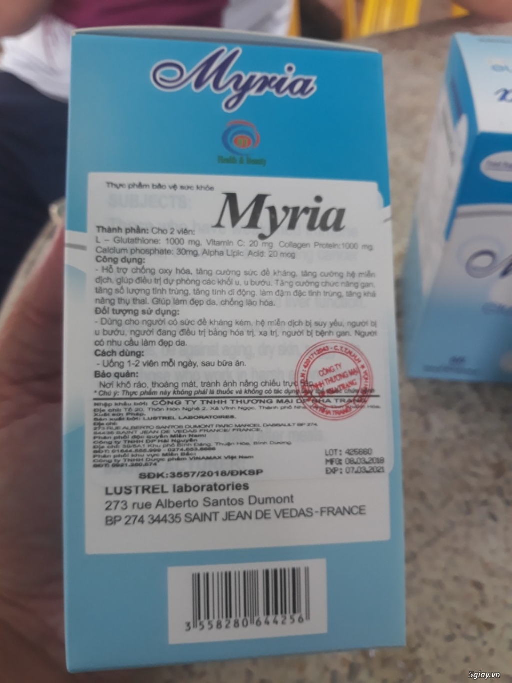 Thuốc Myria chính hãng nhập khẩu từ Pháp - 2