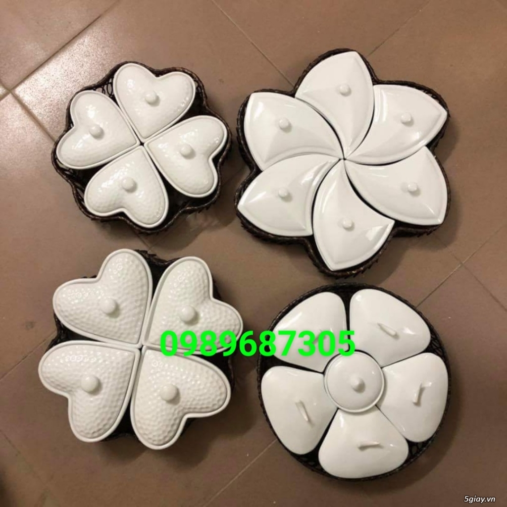 Khay đựng mứt bánh kẹo các loại - 1