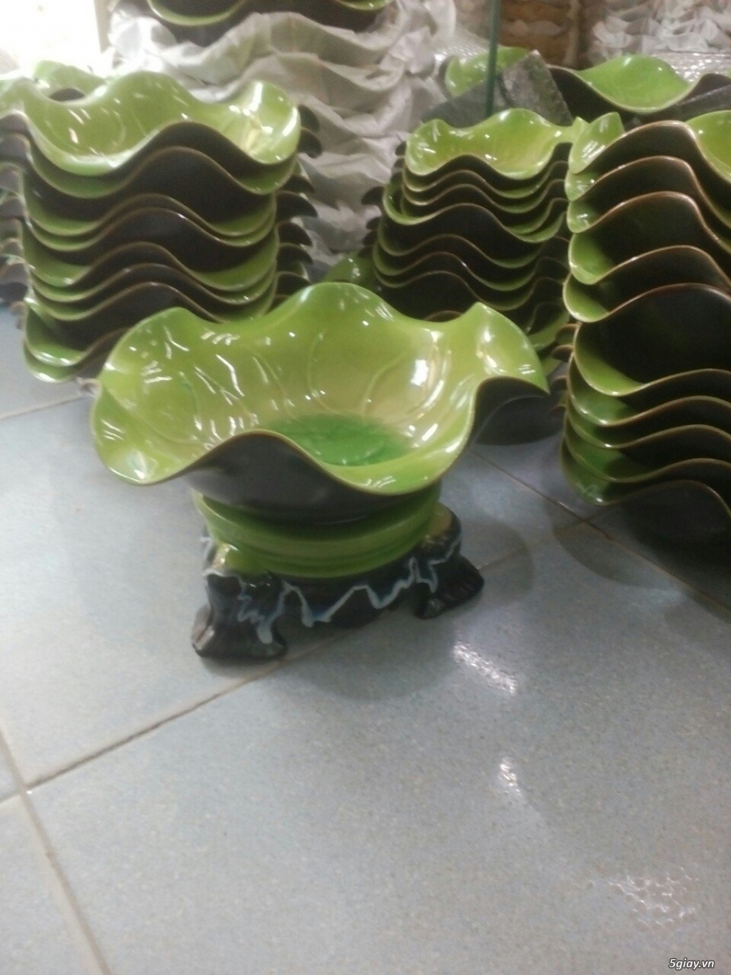 Bát sen tắm phật 24cm
