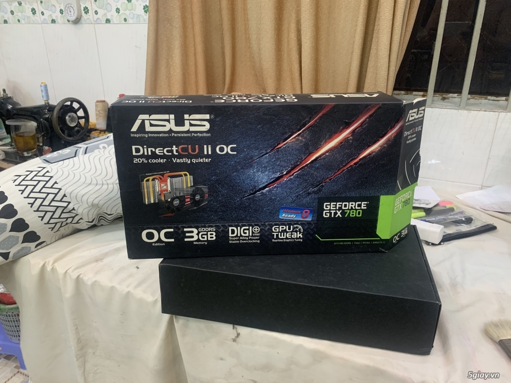 Cần bán 1 Vga asus 780 oc full box - 2