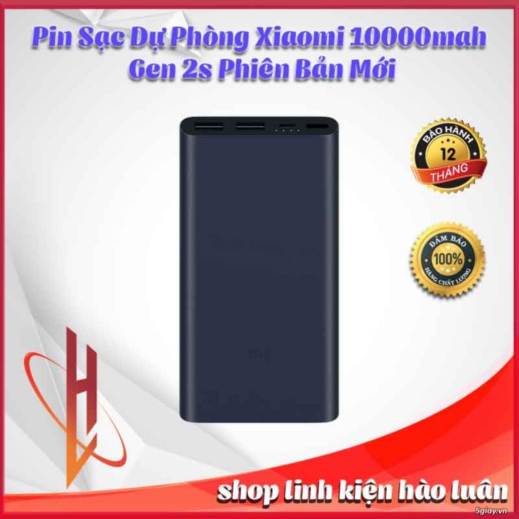 Pin Sạc Dự Phòng Xiaomi 10000mah Gen 2s - Loại 1