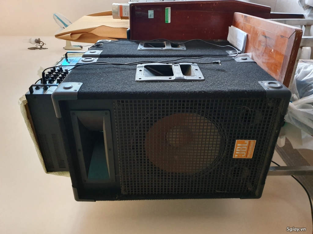 Amply va 2 loa lớn 30cm - 3
