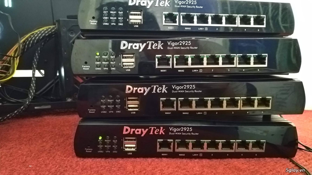Thanh lý modem cân bằng tải - cộng băng thông Mikrotik-Draytek - 5
