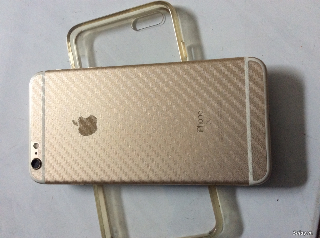 Cần bán Iphone 6s Plus hàng quốc tế Hình thật 128Gb Gold ( vàng đồng). - 4