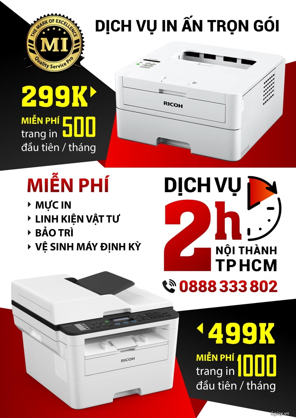Máy in, Mực in, Giải pháp in - Tốt nhất 2019 - 2