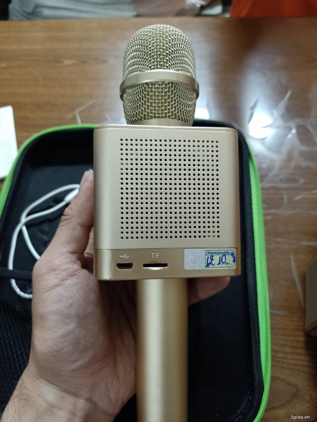 Loa Bluetooth 10W và 2 micro karaoke Bluetooth End 23h - 19/7/2019 - 6