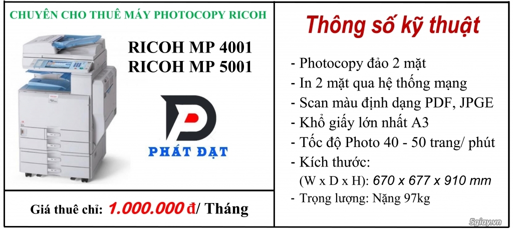 Cho thuê máy photocopy tại quận 8, TP HCM - 4