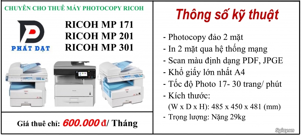 Cho thuê máy photocopy tại quận 8, TP HCM - 3