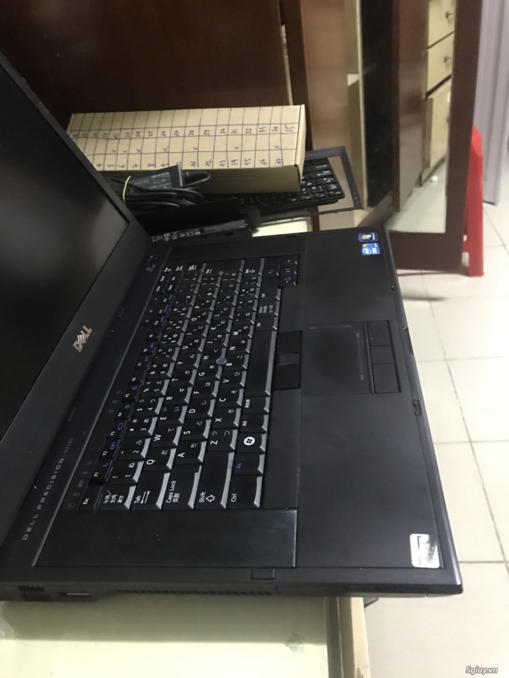 Laptop Dell Precision M4500  - 15.6 FHD CORE I7 Q840 - 4G  - SSD 256G - 3