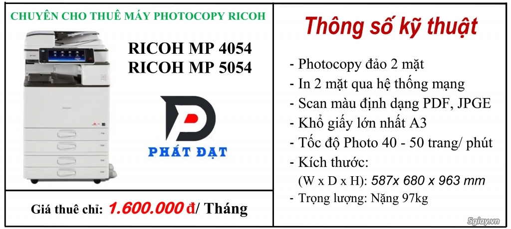 Cho thuê máy photocopy tại quận 7, Tp. HCM - 6