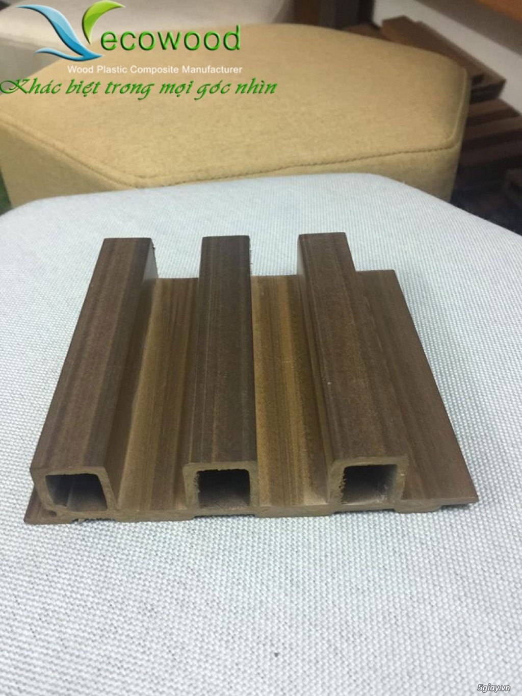 Tấm ốp gỗ nhựa- GỖ NHỰA ECOWOOD - 6