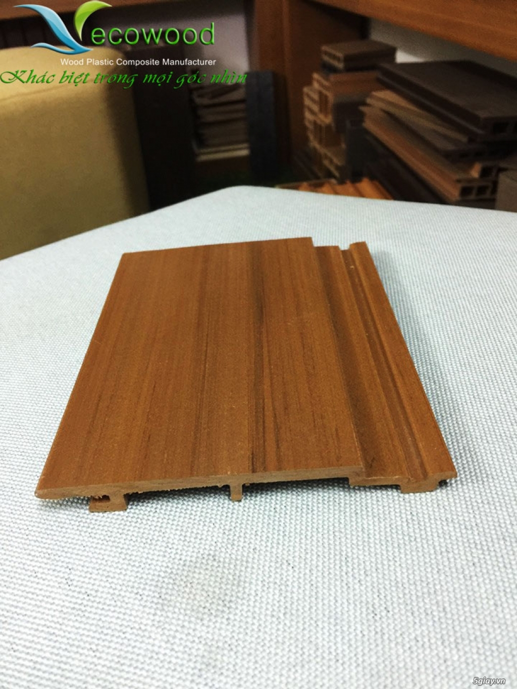 Tấm ốp gỗ nhựa- GỖ NHỰA ECOWOOD - 8
