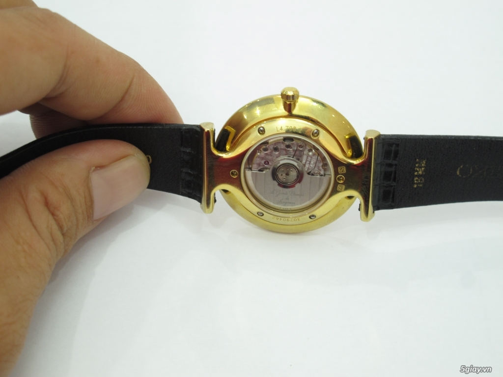 Đồng hồ Longines nam Mạ vàng công nghệ PVD - 12