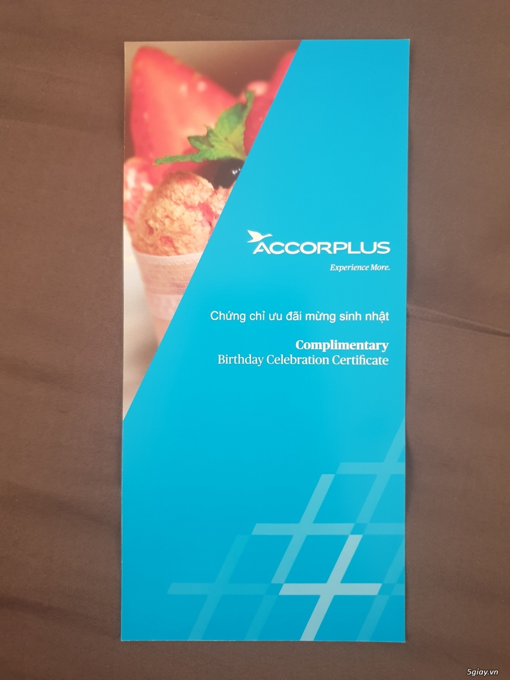 Voucher Accor Plus 5giay