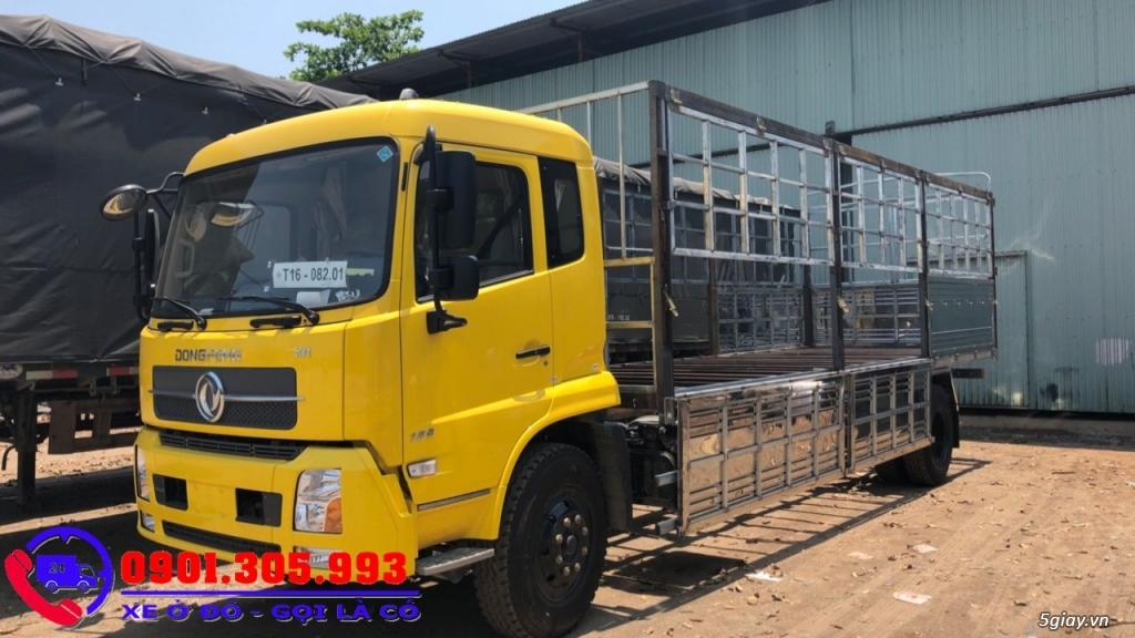Giá Xe tải Dongfeng B180 – 9 Tấn – thùng 7m5 Euro 5 – Nhập 2019 . - 2