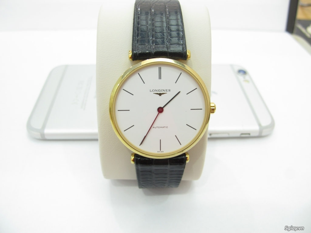 Đồng hồ Longines nam Mạ vàng công nghệ PVD - 1