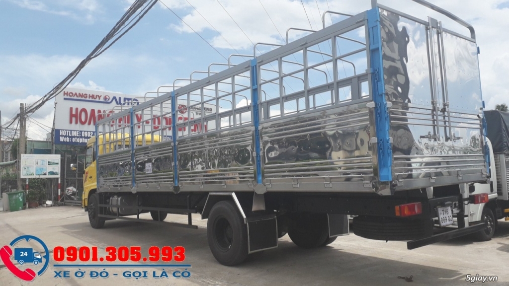 Xe tải Dongfeng 8000kg thùng 9m5 B180 Hoàng Huy được nhập khẩu