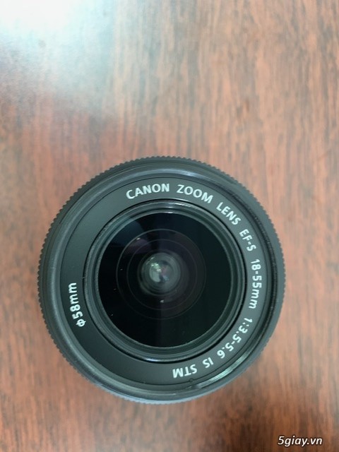 Canon 750d , lens 18-55 is stm , phụ kiện đầy đủ mới 99% - 5