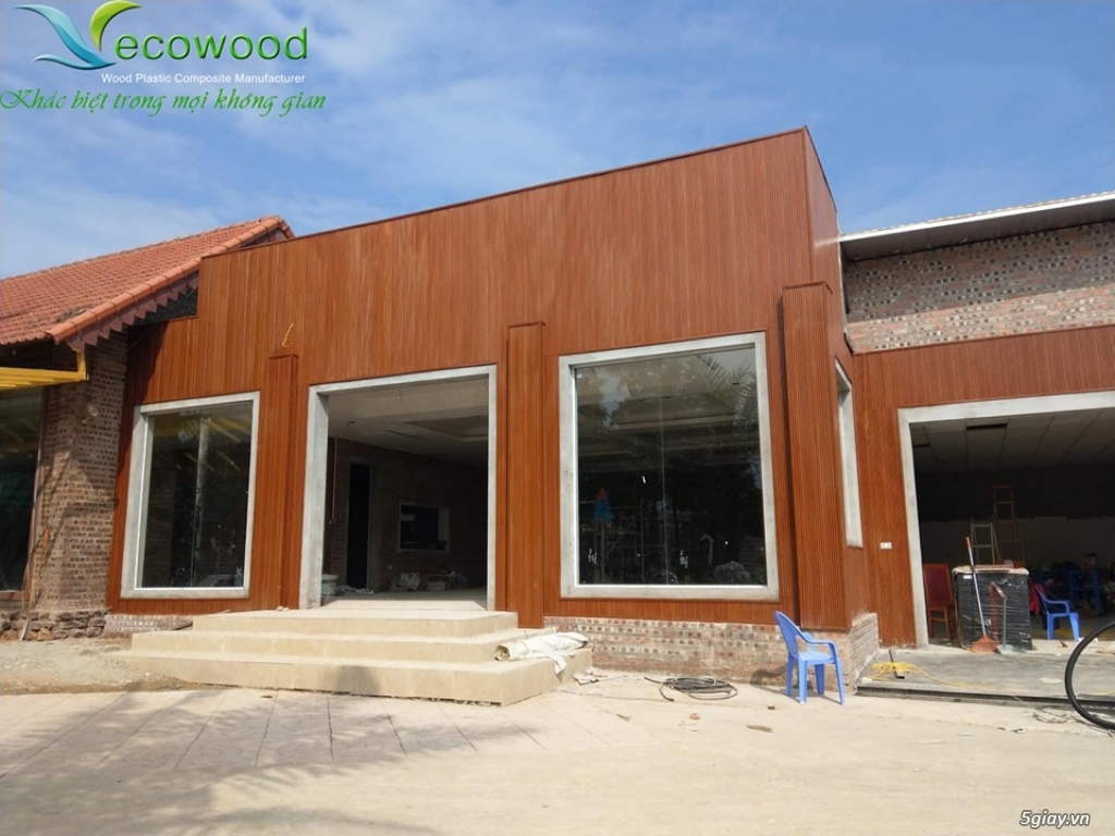 Tấm ốp tường, trần gỗ nhựa composite- GỖ NHỰA ECOWOOD - 4
