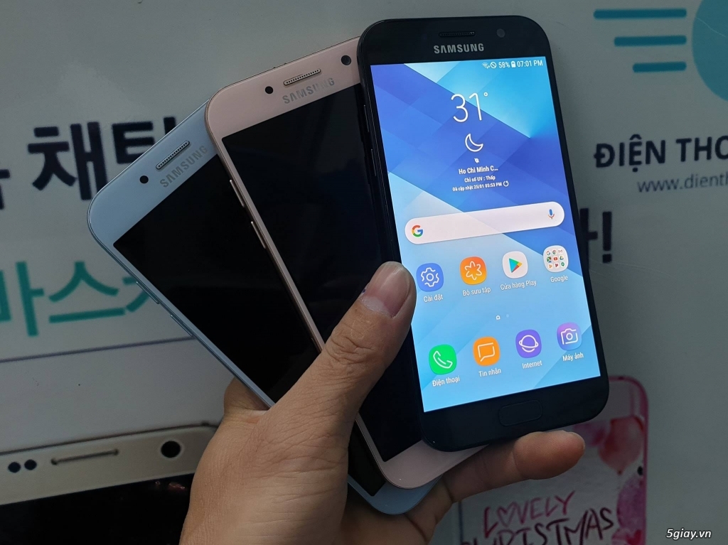 Samsung A5 2017 2 Sim Like New Nguyên Zin Hàn Quốc - 2