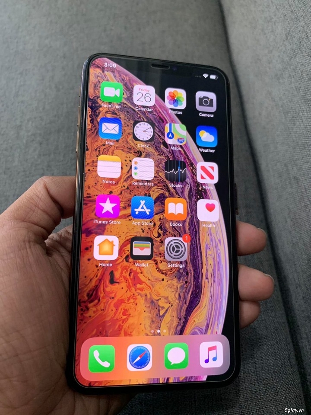 Iphone Xs Max Lock 64Gb Gold - 6