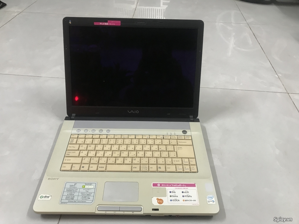 Xác Sony Core2 ram 4g, no hdd