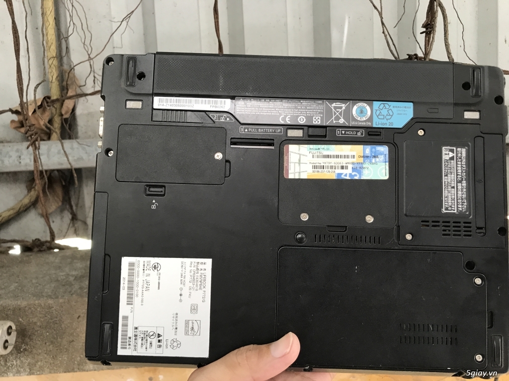 Laptop Fujitsu Lifebook P772/G, Core I5 3340M 2.70GHz, ram 4g, ssd 256g - 3