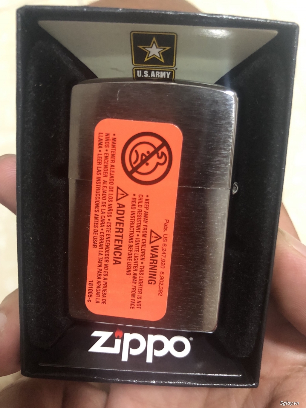 Bán Zippo US ARMY, mới 100% - 3
