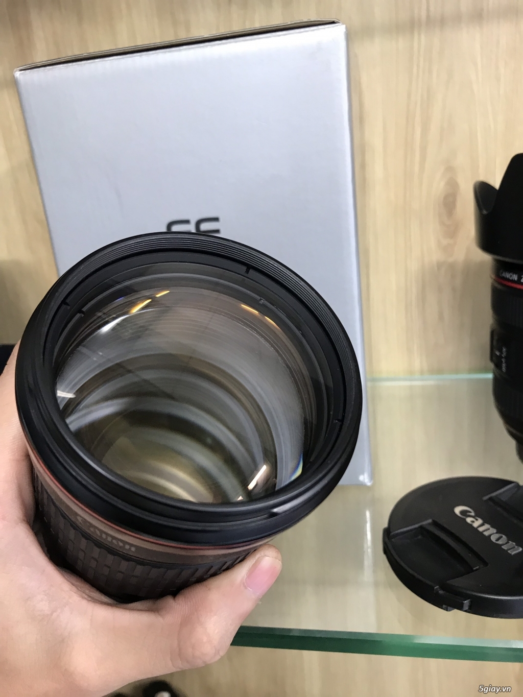 #ThienLongCamera Canon EF 135mm f/2L USM Fullbox - 3