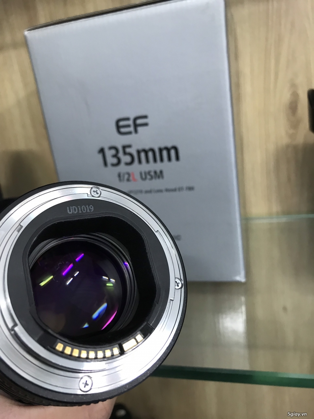 #ThienLongCamera Canon EF 135mm f/2L USM Fullbox - 1