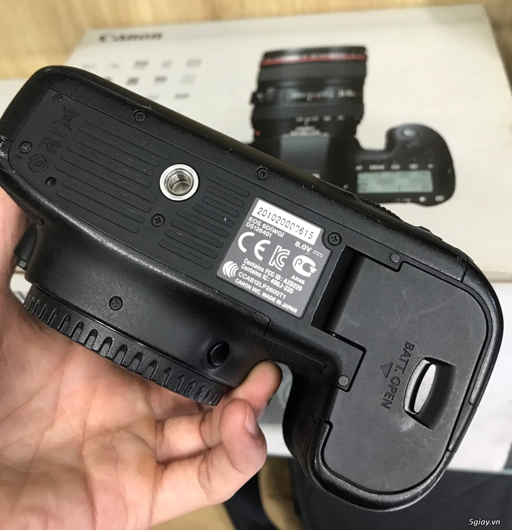 #ThienLongCamera Body Canon 6D ( 21k Shot ) Fullbox - 2