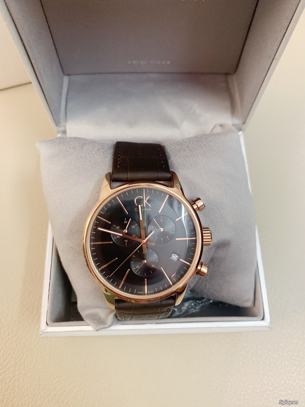 Đồng hồ calvin Klein swiss made - 3