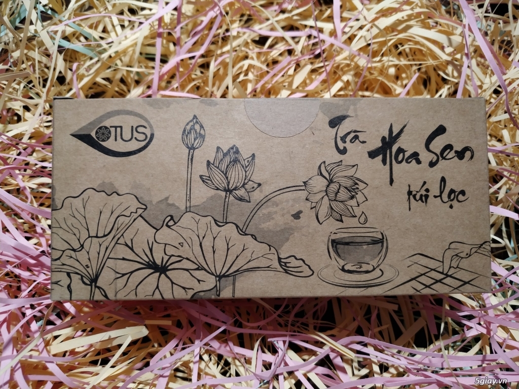 Trà hoa sen Huế túi lọc - 100% làm từ bông hoa sen nguyên chất sấy khô - 4