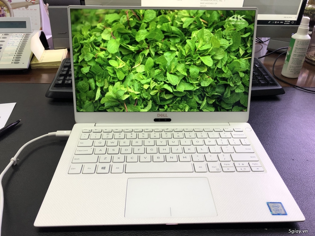 Dell Xps 9370 2019: i7 8550, 16/512, 4K Touch, Bảo hành 9/2020 - 4