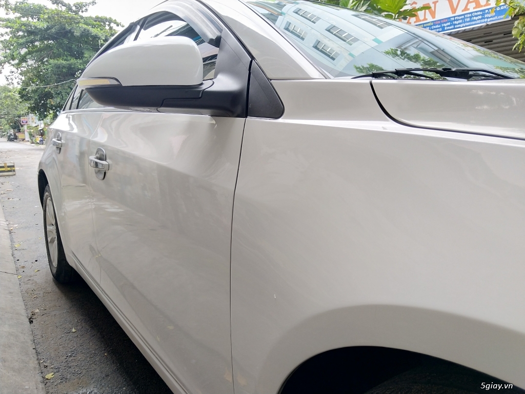 bán xe Chevrolet Cruze LT 2016 màu trắng số sàn đi kỹ - 4
