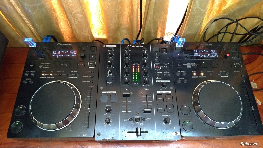 Dàn DJ Pioneer CDJ 850 + DJM 700 chơi USB cực nhạy