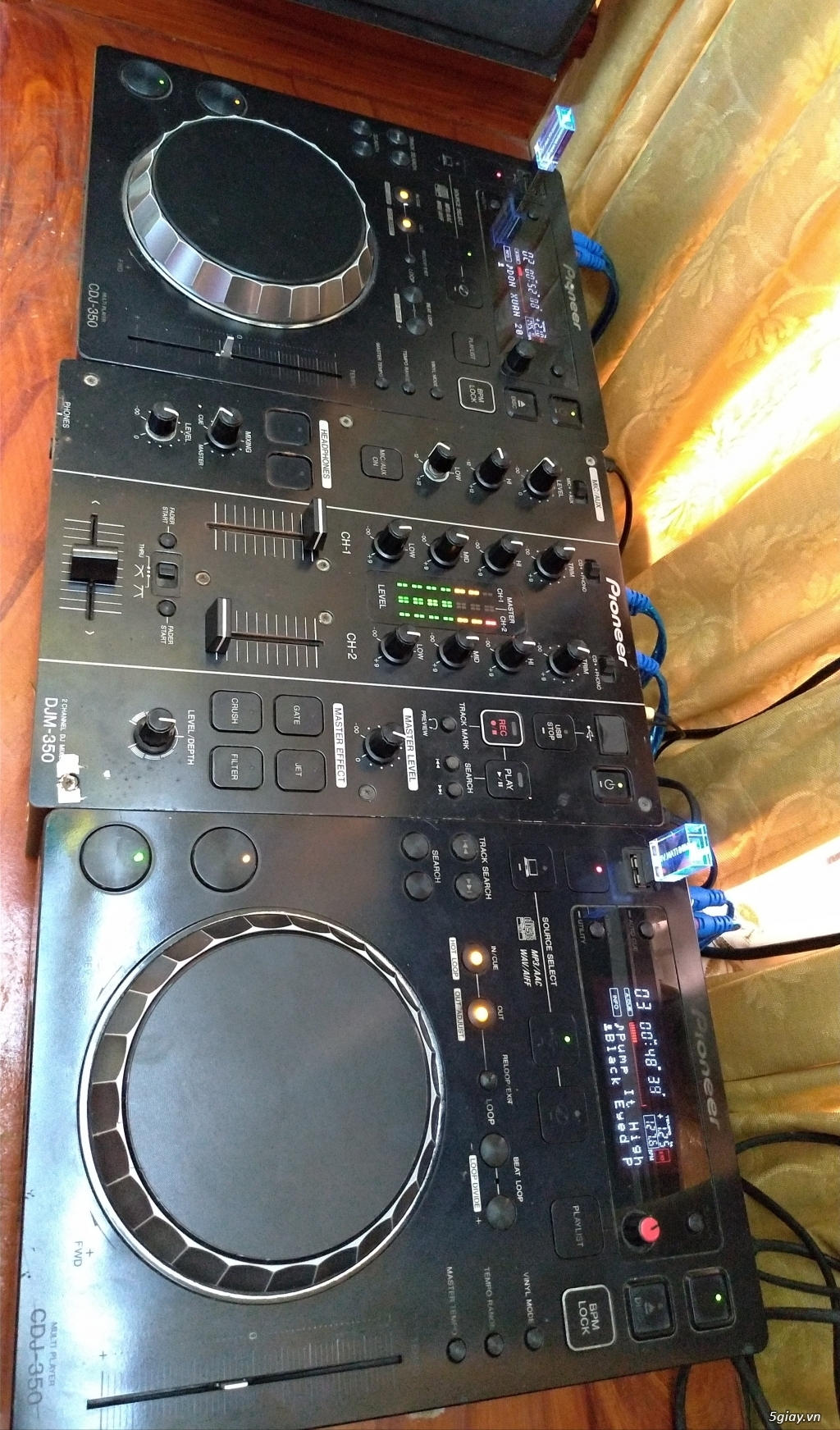 Dàn DJ Pioneer CDJ 850 + DJM 700 chơi USB cực nhạy - 1