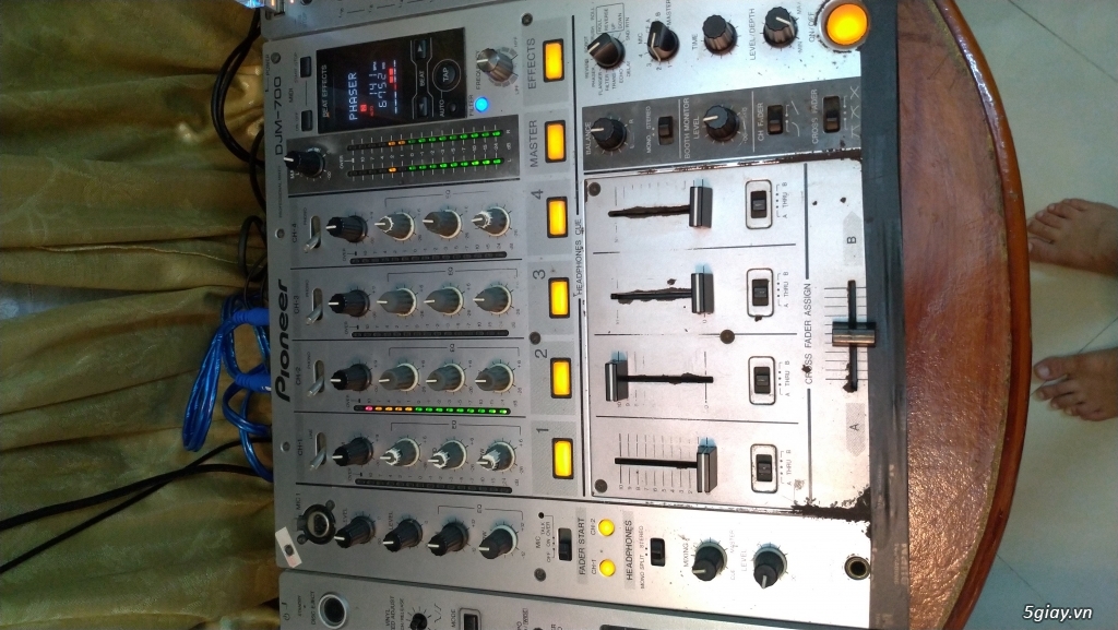 Dàn DJ Pioneer CDJ 850 + DJM 700 chơi USB cực nhạy - 4