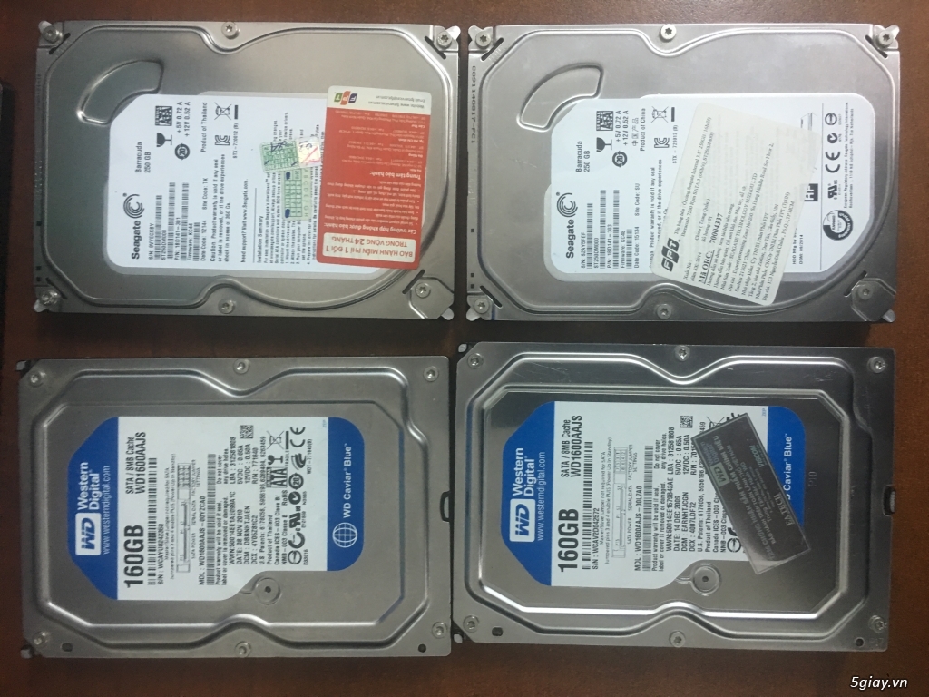 Vài cái ổ cứng, main sk775.