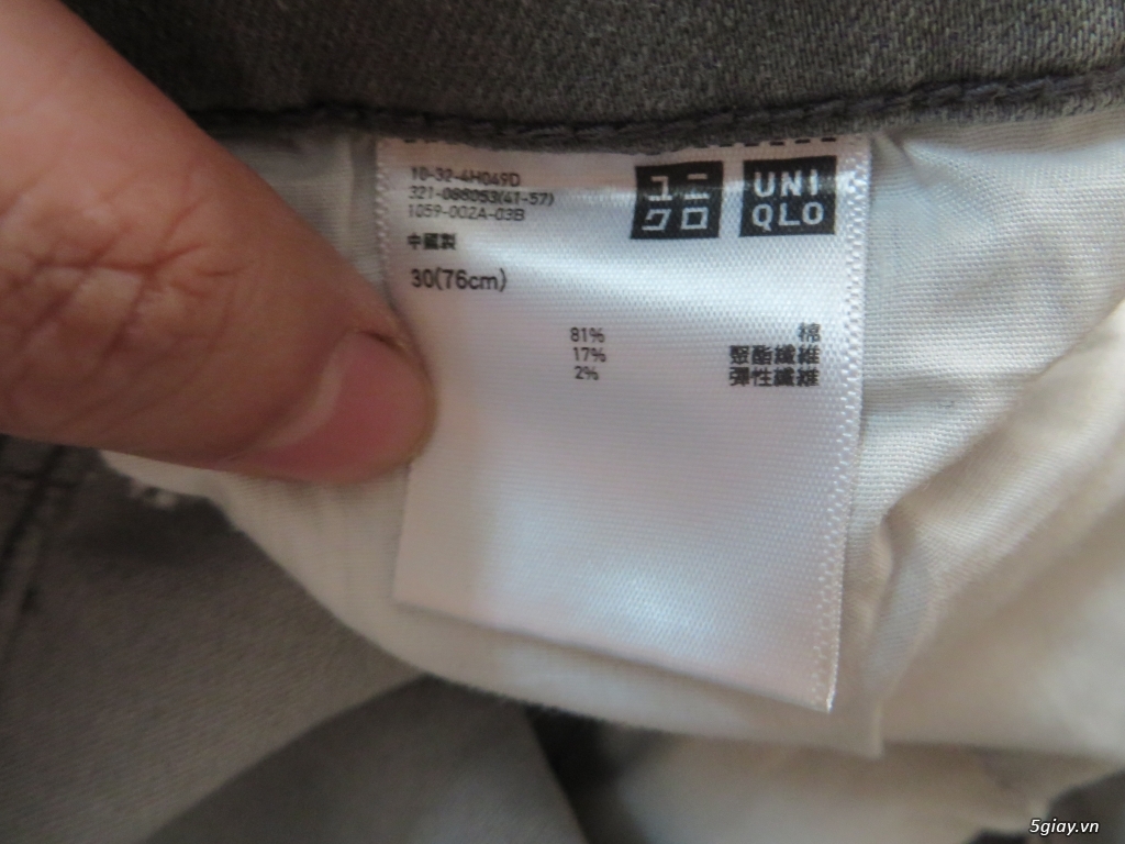 [authentic] jean Uniqlo (2nd) --et 23h 6/8/2019 - 3