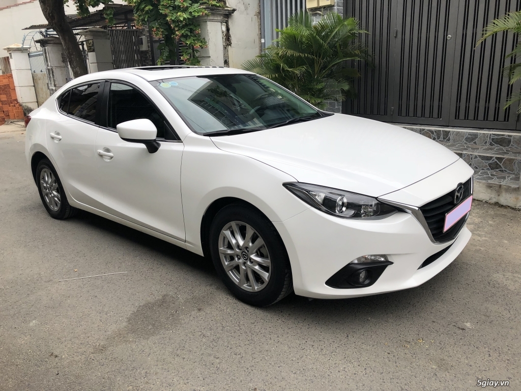 Bán Mazda 3 tự động 2018 màu trắng bản full rất ít đi. - 15