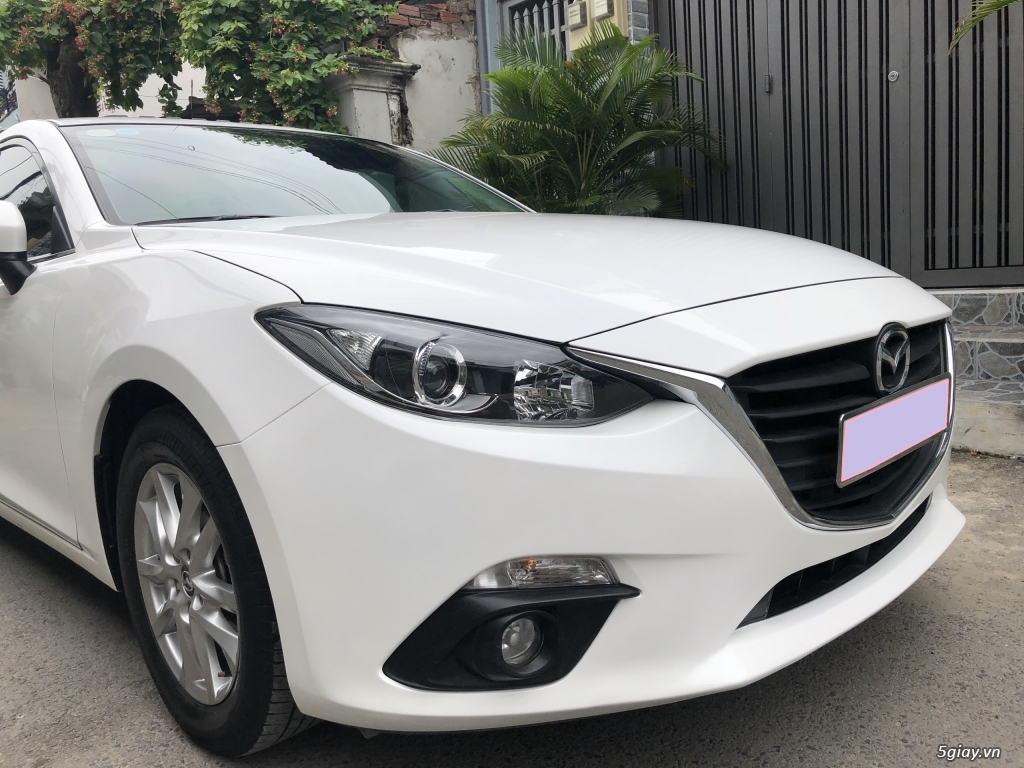 Bán Mazda 3 tự động 2018 màu trắng bản full rất ít đi. - 5