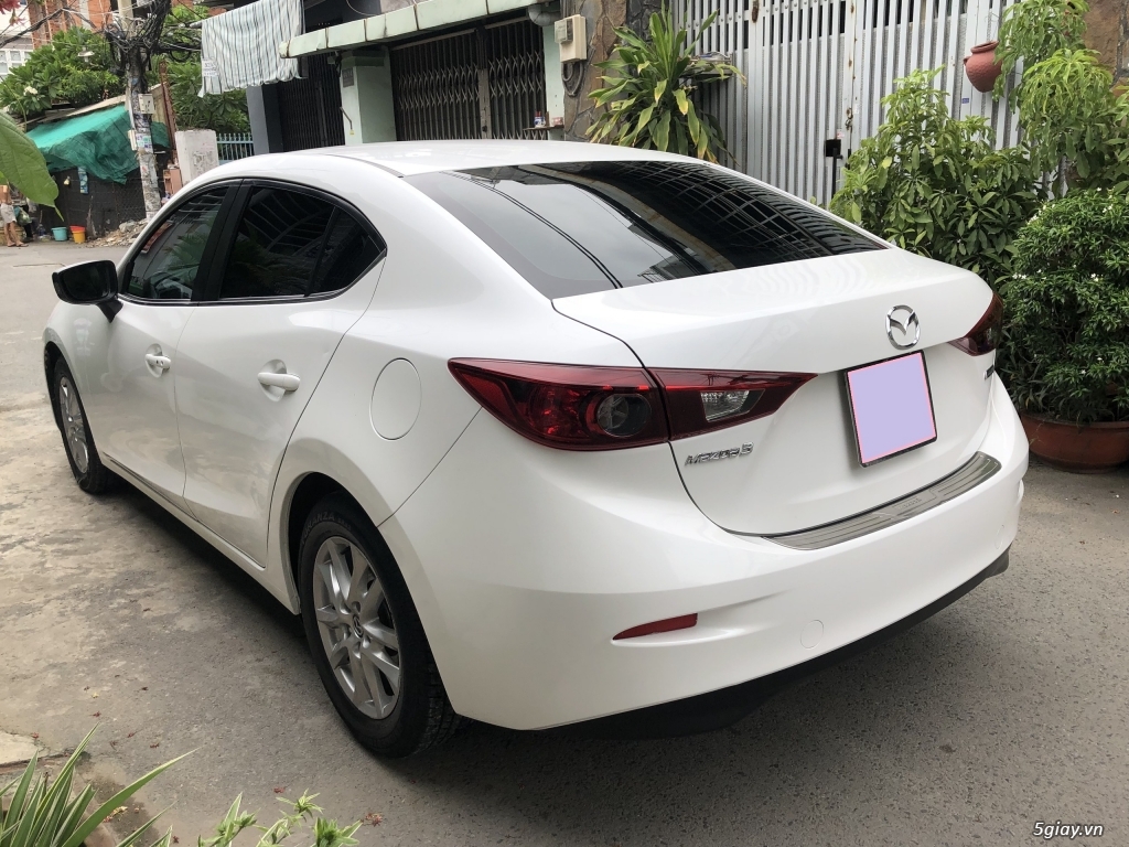 Bán Mazda 3 tự động 2018 màu trắng bản full rất ít đi. - 3