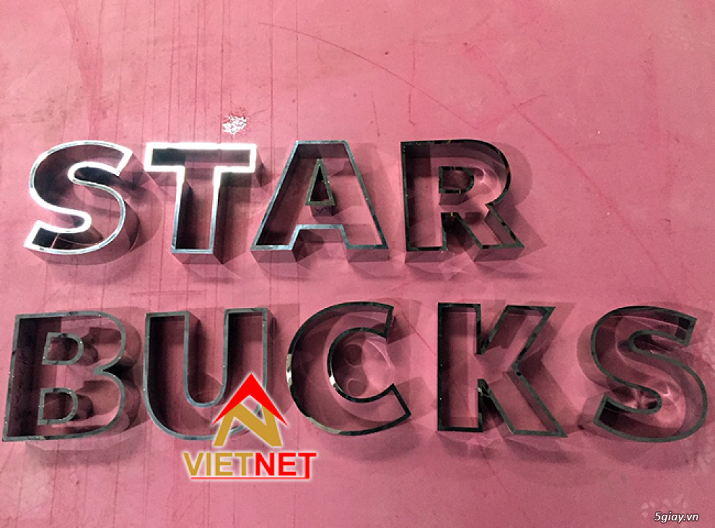 Qc VietNet Xưởng sản xuất chữ inox giá rẻ,chuyên nghiệp và uy tín nhất - 7