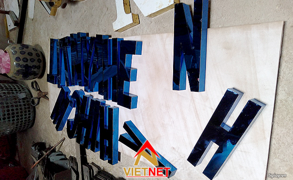 Qc VietNet Xưởng sản xuất chữ inox giá rẻ,chuyên nghiệp và uy tín nhất - 4