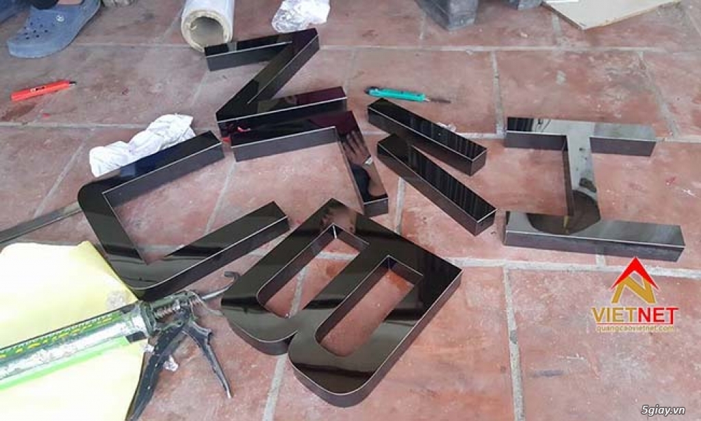 Qc VietNet Xưởng sản xuất chữ inox giá rẻ,chuyên nghiệp và uy tín nhất - 16