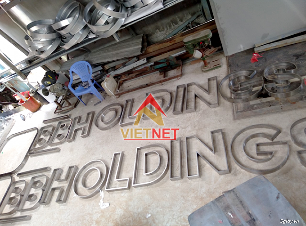 Qc VietNet Xưởng sản xuất chữ inox giá rẻ,chuyên nghiệp và uy tín nhất - 18